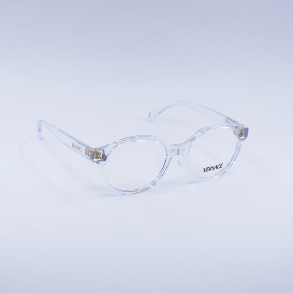 Versace Kids VK3012 148 Eyeglasses Transparent 47mm Round Frame - Picture 1 of 10